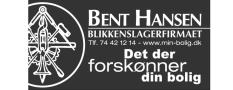 Blikkenslagerfirmaet Bent Hansen i Sønderborg (N) åbningstider
