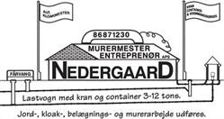 Nedergaard Murermester & Entreprenør ApS, Fårvang åbningstider