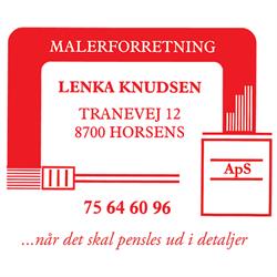Malerforretning Lenka Knudsen ApS, Horsens åbningstider