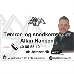 Tømrer- Og Snedkermester Allan Hansen ApS, Bramming åbningstider