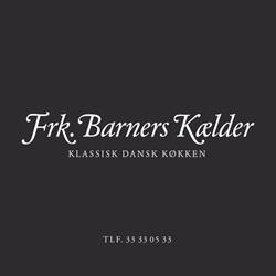 Frk. Barners Kælder ApS i København (V) åbningstider