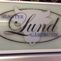 Lund's Gårdbutik, Slagter i Hinnerup (Grundfør) åbningstider