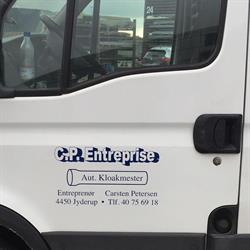C.p. Entreprise i Jyderup (Stokkebjerg) åbningstider