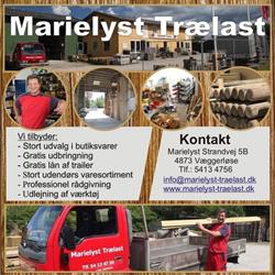 Marielyst Trælast ApS, Væggerløse åbningstider