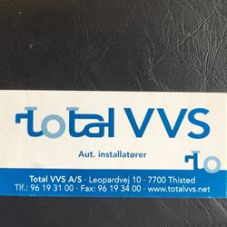 Total VVS & Bad A/S, Thisted åbningstider
