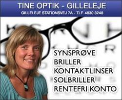 Tine Optik Tine Ottosen Optik, Gilleleje åbningstider