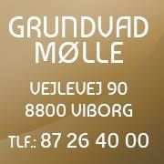 Grundvad Mølle Aps, Viborg åbningstider