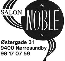 Noble Salon damefrisør, Nørresundby åbningstider