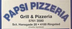 Papsi Pizzeria & Grill, Ringsted åbningstider