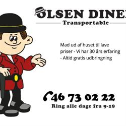 Slagter Olsen Diner v/Kenn Klemp, Ølstykke åbningstider