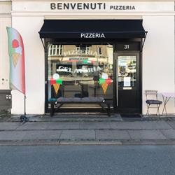 Benvenuti Pizzeria & Gelateria i Frederiksberg (C) åbningstider