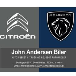 John Andersen Biler ApS, Brovst åbningstider
