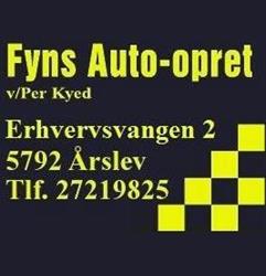 Fyns Auto-Opret ApS, Årslev åbningstider