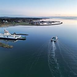 Randers Fjords Færgefart, Havndal åbningstider