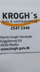 Krogh's Gulv & Solafskærmning, Maribo åbningstider