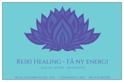 Reiki Healing - få ny energi i Gram (Sydjylland) åbningstider