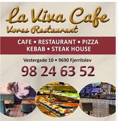 La viva café restaurant, Fjerritslev åbningstider