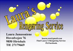 Laura's rengøring service, Hirtshals åbningstider