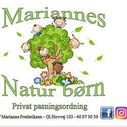 Mariannes Natur børn - Privat Pasningsordning Kalundborg, åbningstider