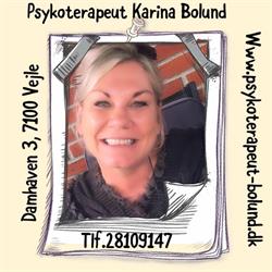 Psykoterapeut Karina Bolund, Vejle åbningstider