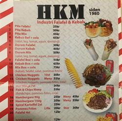 HKM Industri Falafel & Kebab, Hillerød åbningstider