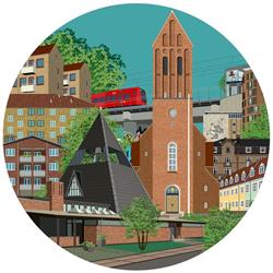 Lundehus og Taksigelseskirken i København (Ø) åbningstider