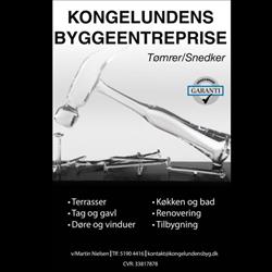 Kongelundens Byggeentreprise v/Martin Flemming Nielsen, Taastrup åbningstider