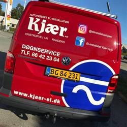 El-Installatør Kjær ApS i Randers (Sø) åbningstider