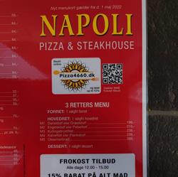 Napoli Pizza & Steakhouse, Store Heddinge åbningstider