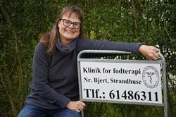 Klinik for fodterapi Nr. Bjert, Strandhuse v/ Herdis Adda Laumark-Møller, Kolding åbningstider