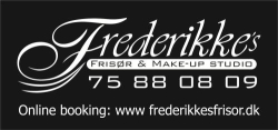 Frederikkes Frisør & Make-Up Studio i Vandel (Vejle) åbningstider