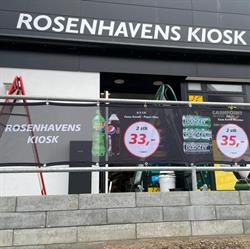 Rosenhavens Kiosk, Kolding åbningstider
