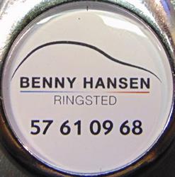 Benny Hansen Ringsted ApS, åbningstider