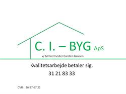 C.I. - Byg ApS, Ikast åbningstider