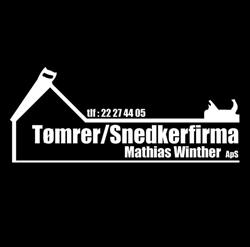 Tømrer/Snedkerfirma Mathias Winther ApS, Roskilde åbningstider