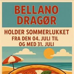 Bellano Dragør, åbningstider
