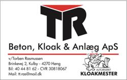 TR BETON, KLOAK OG ANLÆG ApS, Høng åbningstider