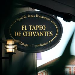 El Tapeo de Cervantes DK, København åbningstider