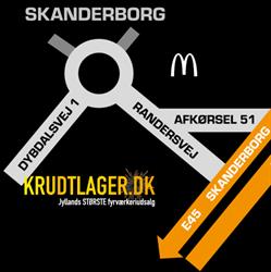 Krudtlager.dk, Skanderborg åbningstider