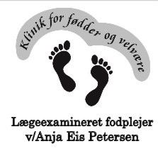 Klinik For Fødder og Velvære v/Anja Petersen lægeexam. fodplejer, Rudkøbing åbningstider