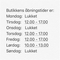 Tranbjerg Genbrugsbutik, åbningstider