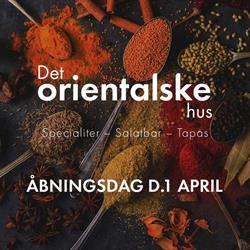 Det Orientalske Hus, Hornslet åbningstider