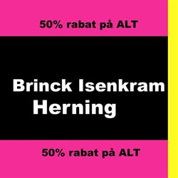 Brinck Isenkram Herning, åbningstider