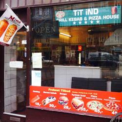 TiT IND GRILL pizza kebab, København åbningstider