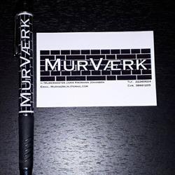 MurVærk v/Murermester Jamie Kromann Johansen, Nykøbing F åbningstider