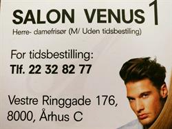 Salon Venus 1, Aarhus åbningstider
