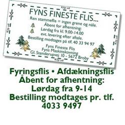 Fyns Fineste Flis, Broby åbningstider
