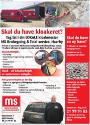 MS Brolægning og Totalservice, Haarby åbningstider