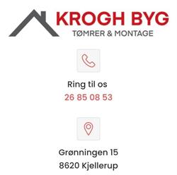 Krogh Byg ApS, Kjellerup åbningstider