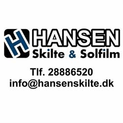 Hansen Skilte & Solfilm, Lemvig åbningstider